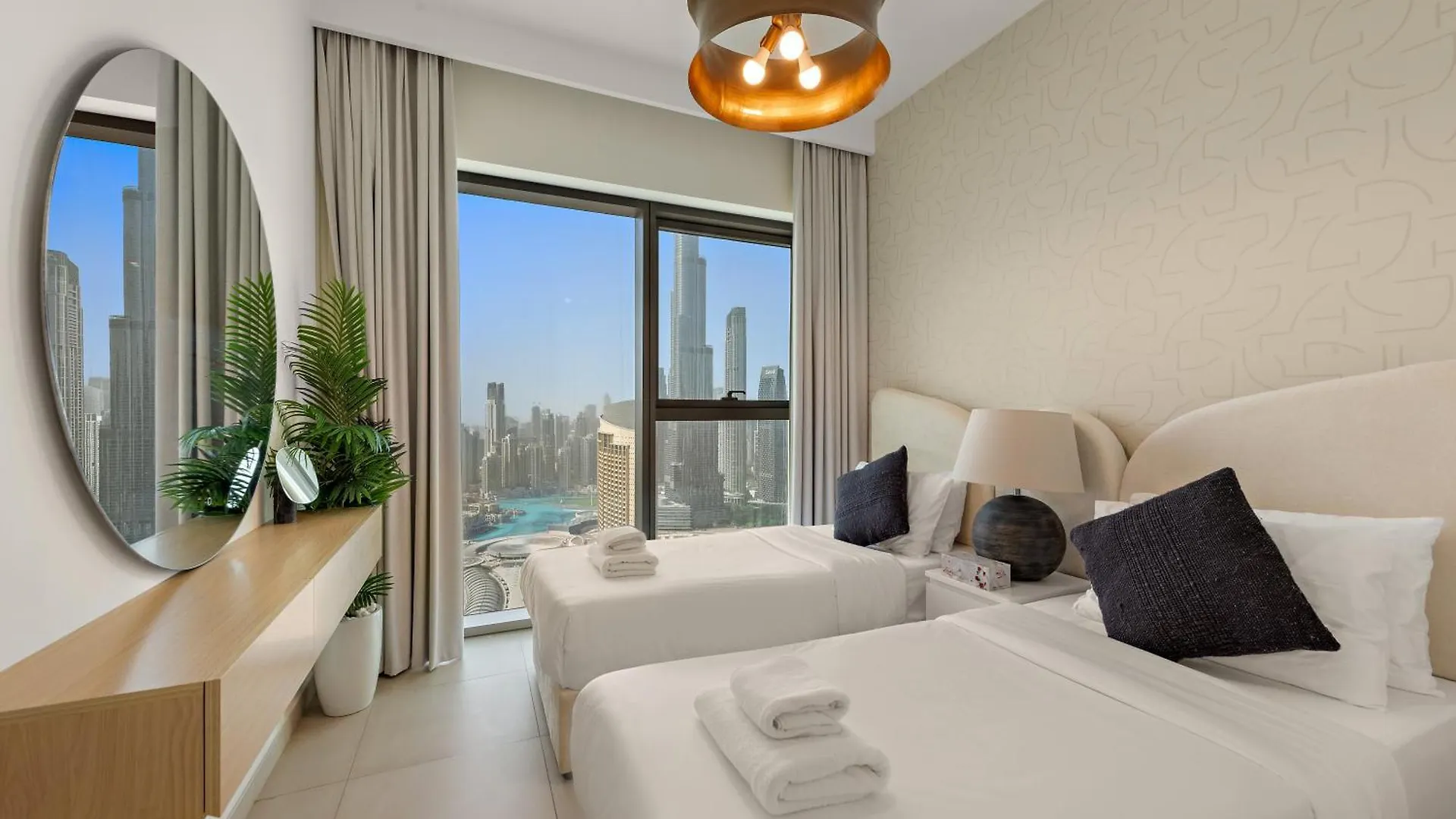 4Br With Spacious Balcony & Stunning Burj Khalifa Views Dubai United Arab Emirates